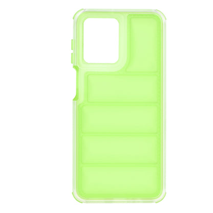 Case for Motorola Moto G54, Techsuit, Wave Shield, Green