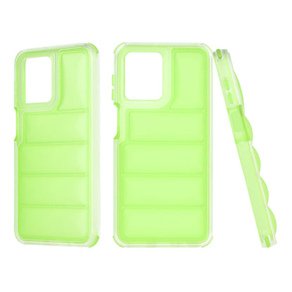 Case for Motorola Moto G54, Techsuit, Wave Shield, Green