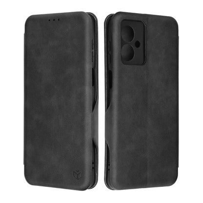 Case for Motorola Moto G55, Techsuit, Safe Wallet Plus, Black