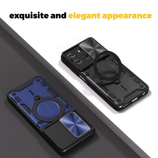 Θήκη για Motorola Moto G56, Techsuit, CamGuard Pro, Μαύρο