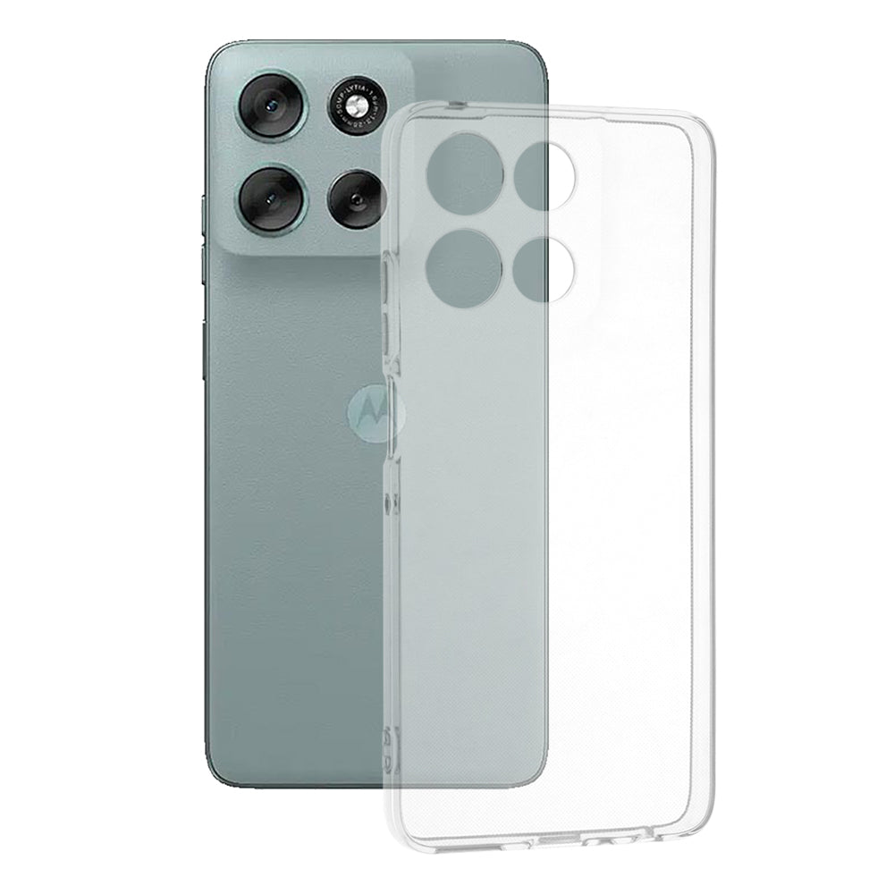 Θήκη για Motorola Moto G56, Techsuit, Διαφανής, Διάφανη