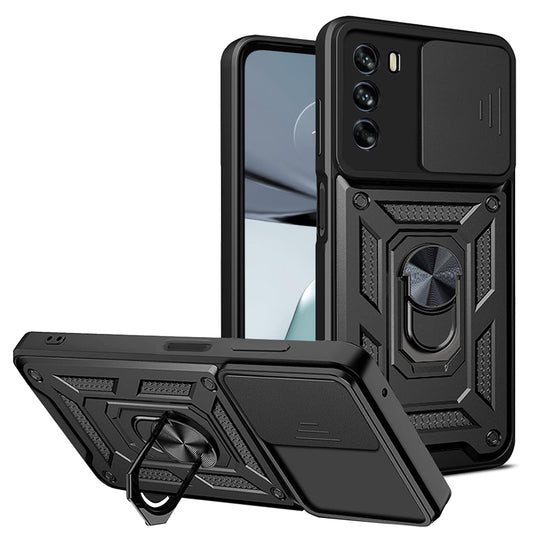 Θήκη για Motorola Moto G62 5G, Techsuit, CamShield, Μαύρη
