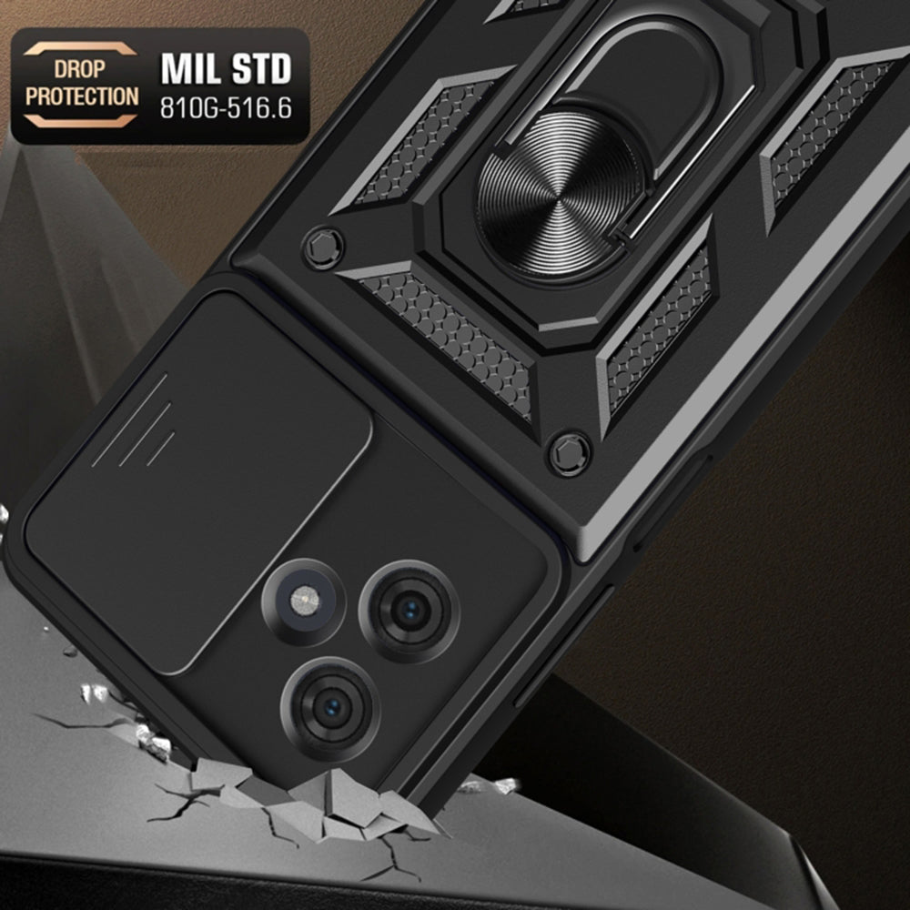 Θήκη για Motorola Moto G64 / G54 Power Edition, Techsuit, CamShield, Μαύρο