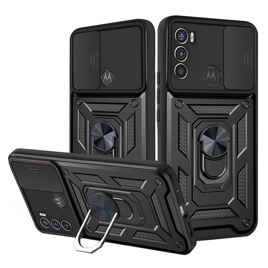 Θήκη για Motorola Moto G71 5G, Techsuit, CamShield, Μαύρη