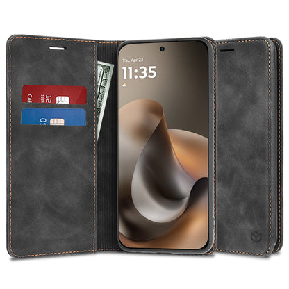 Θήκη για Motorola Moto G77 / G67, Techsuit, Confy, Μαύρη