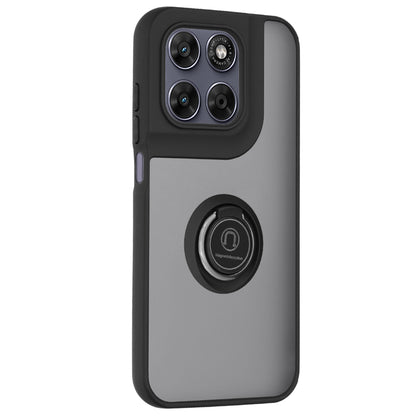 Θήκη για Motorola Moto G77 / G67, Techsuit, Glinth, Μαύρη