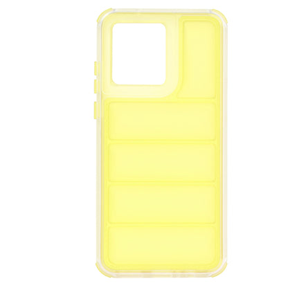Θήκη για Motorola Moto G84, Techsuit, Wave Shield, Κίτρινη