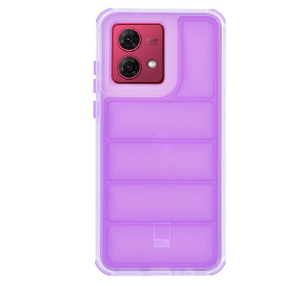 Θήκη για Motorola Moto G84, Techsuit, Wave Shield, Μωβ