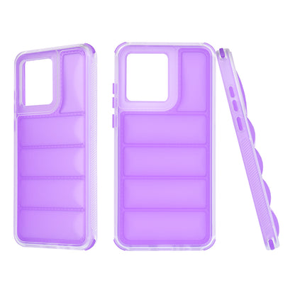 Θήκη για Motorola Moto G84, Techsuit, Wave Shield, Μωβ