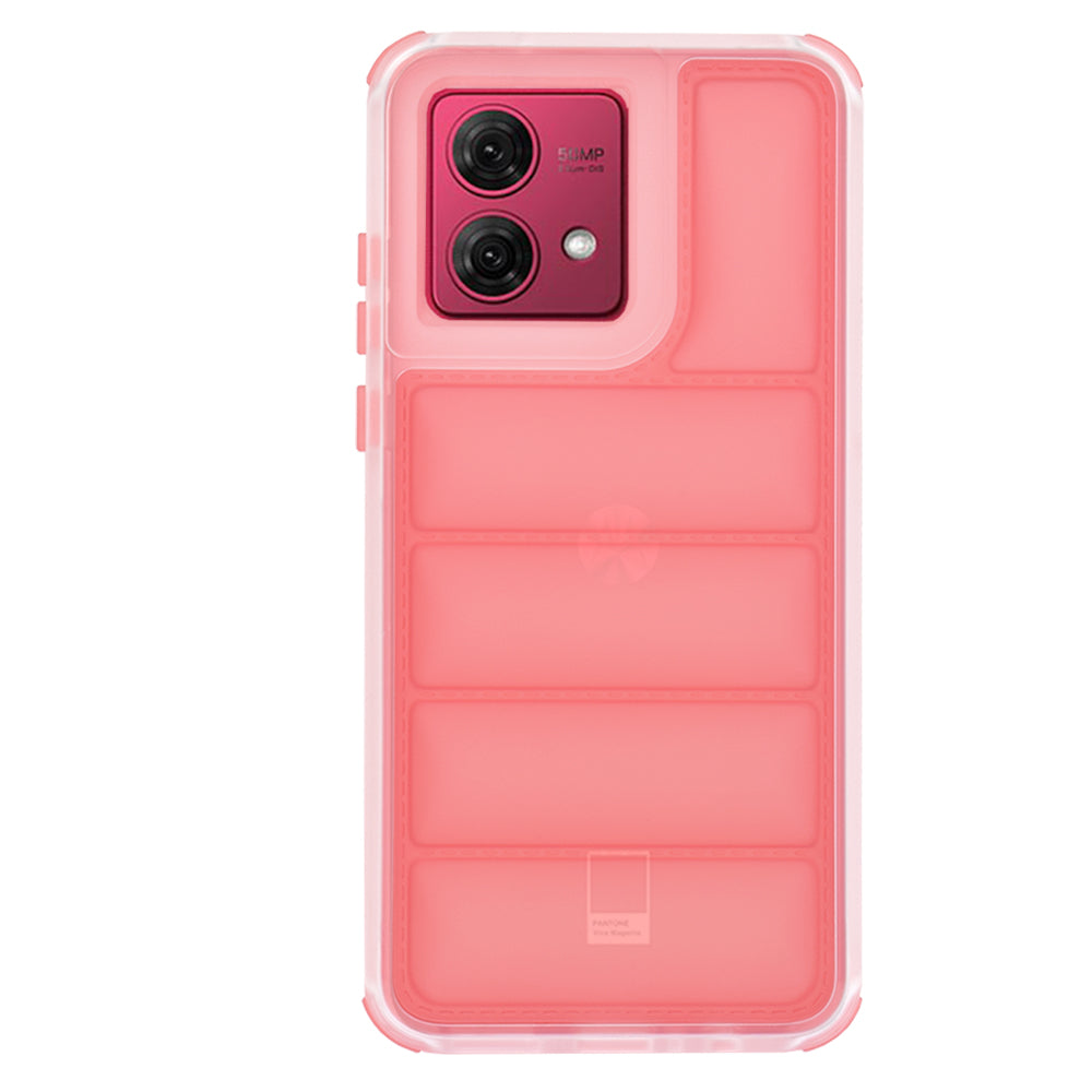 Θήκη για Motorola Moto G84, Techsuit, Wave Shield, Κόκκινο