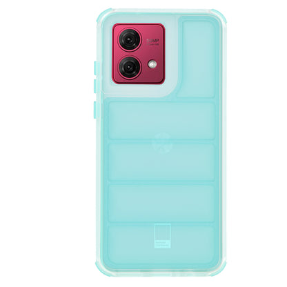 Θήκη για Motorola Moto G84, Techsuit, Wave Shield, Τυρκουάζ
