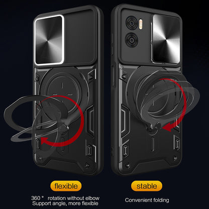 Case for Motorola Moto G85, Techsuit, CamGuard Pro, Black
