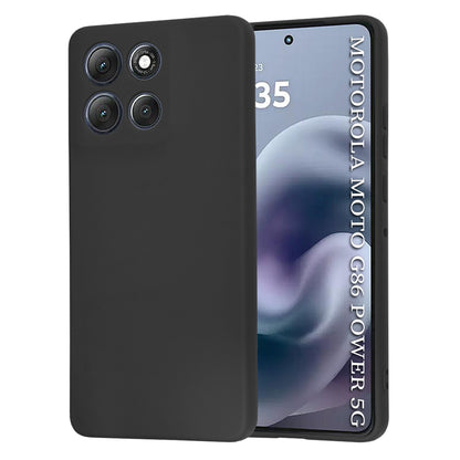 Θήκη για Motorola Moto G86 Power, Techsuit, SoftFlex, Μαύρο