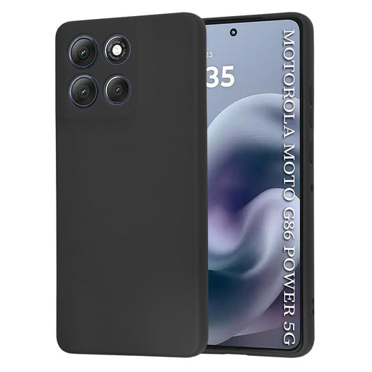 Θήκη για Motorola Moto G86 Power, Techsuit, SoftFlex, Μαύρο