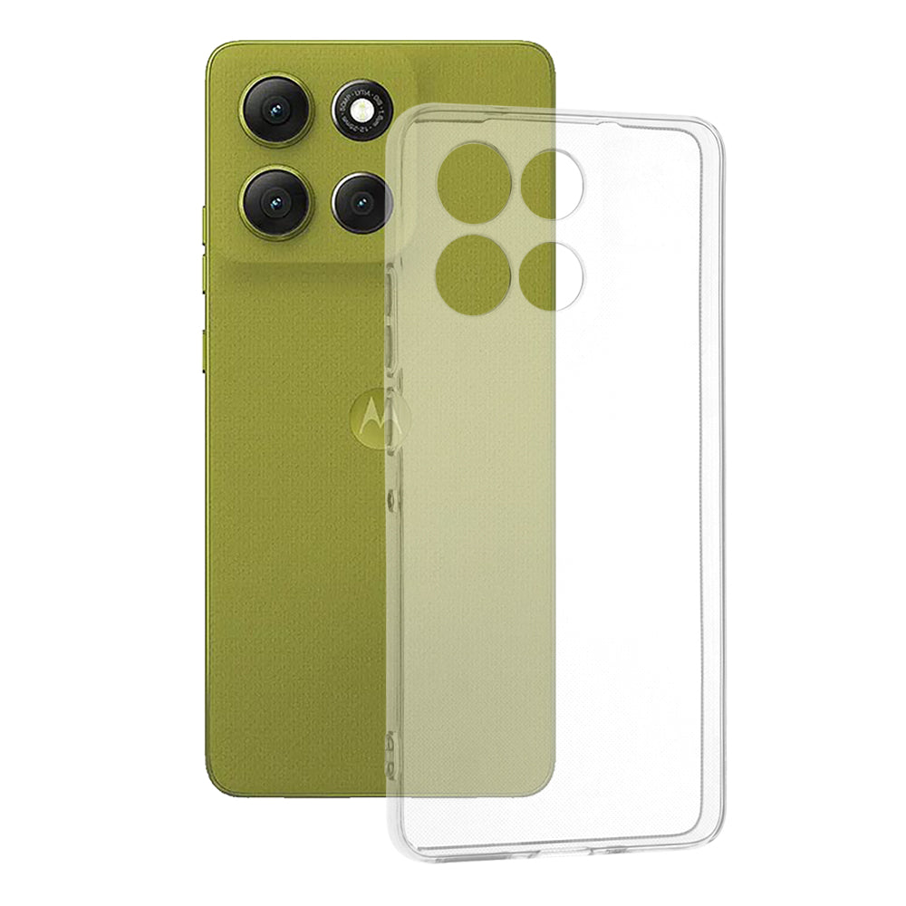 Case for Motorola Moto G86, Techsuit, Clear, Transparent