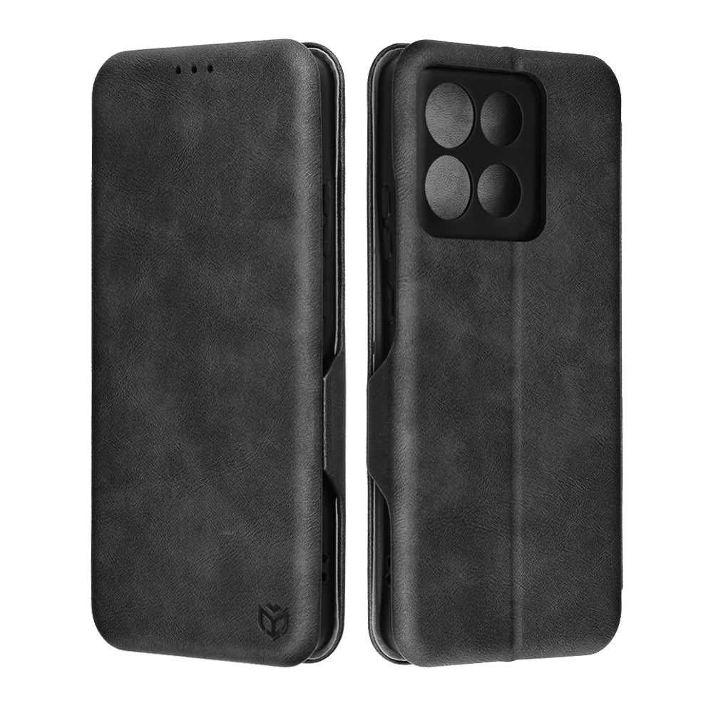 Case for Motorola Moto G86, Techsuit, Safe Wallet Plus, Black