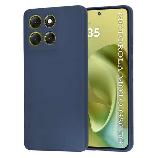 Θήκη για Motorola Moto G86, Techsuit, SoftFlex, Μπλε σκούρο
