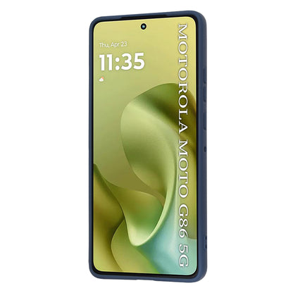 Θήκη για Motorola Moto G86, Techsuit, SoftFlex, Μπλε σκούρο
