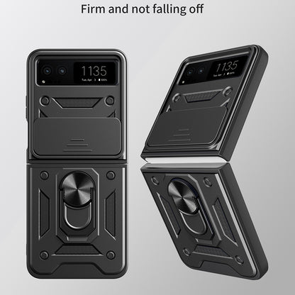 Θήκη για Motorola Razr 40, Techsuit, CamShield, Μαύρη