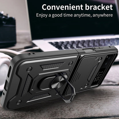 Θήκη για Motorola Razr 40, Techsuit, CamShield, Μαύρη