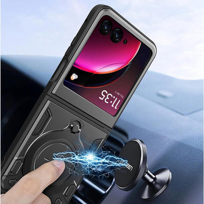 Θήκη για Motorola Razr 60 Ultra, Techsuit, CamGuard Pro, Μαύρο
