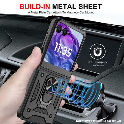 Θήκη για Motorola Razr 60 Ultra, Techsuit, CamShield, Μαύρη