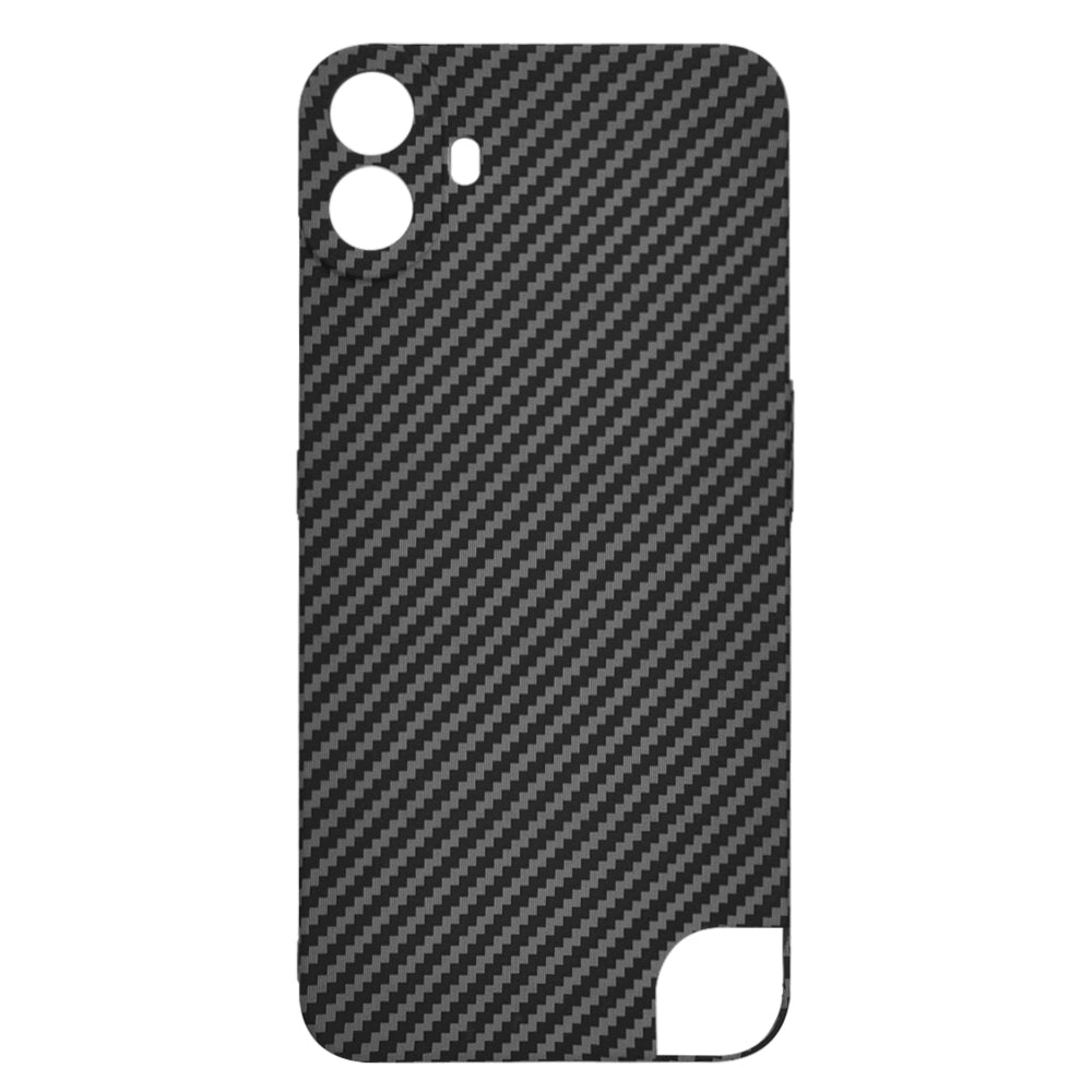 Case for Nothing CMF Phone 1, Techsuit, Carbonite FiberShell, Black