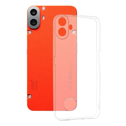 Case for Nothing CMF Phone 1, Techsuit, Clear, Transparent