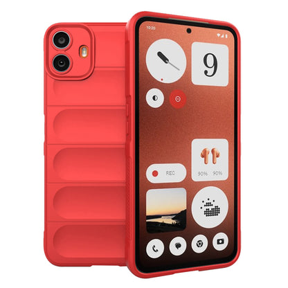 Case for Nothing CMF Phone 1, Techsuit, Magic Shield, Red