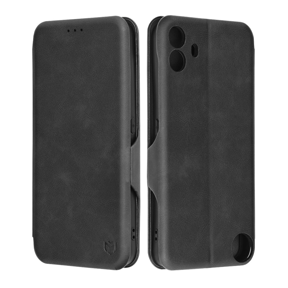 Case for Nothing CMF Phone 1, Techsuit, Safe Wallet Plus, Black