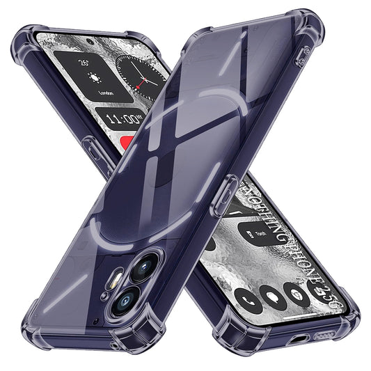 Θήκη για Nothing Phone (2), Techsuit, Ανθεκτική σε Κρούσεις Διαφανής, Καπνιστή