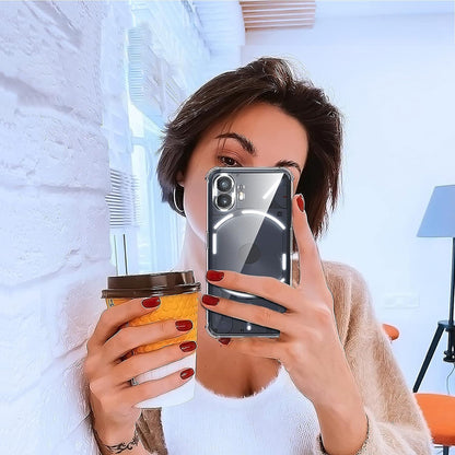Case for Nothing Phone (2), Techsuit, Shockproof Clear, Transparent