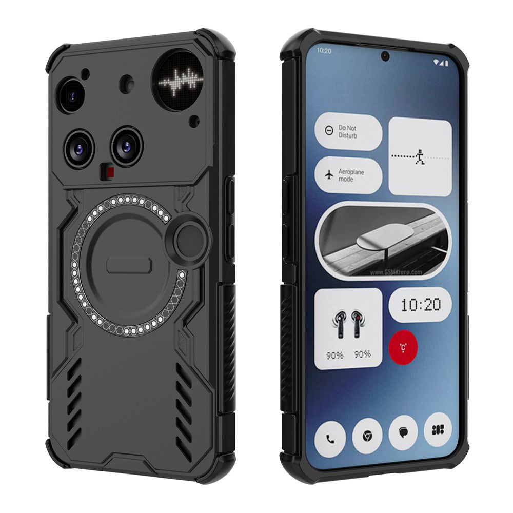Θήκη MagSafe για Nothing Phone (3), Techsuit, ArmorMag, Μαύρο