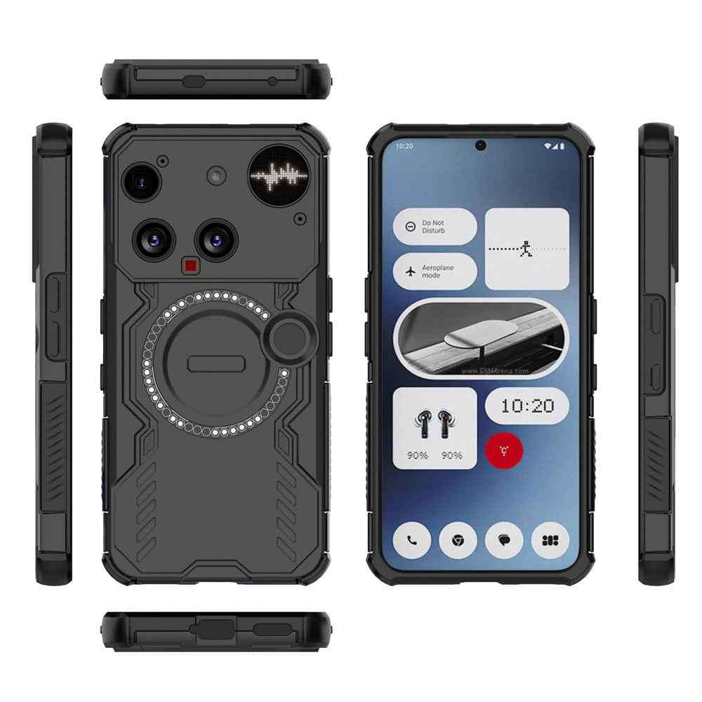 Θήκη MagSafe για Nothing Phone (3), Techsuit, ArmorMag, Μαύρο