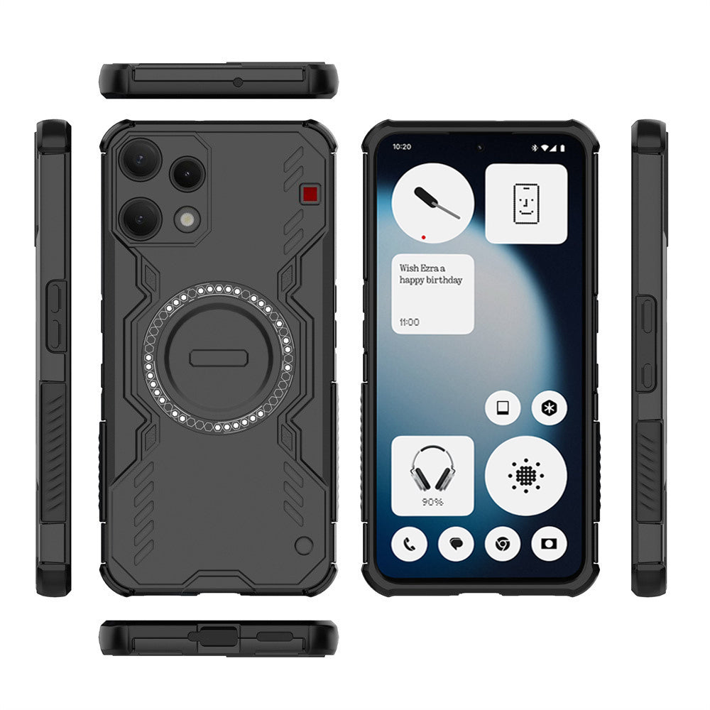 Θήκη για Nothing Phone (3a) Lite, Techsuit, ArmorMag, Μαύρη