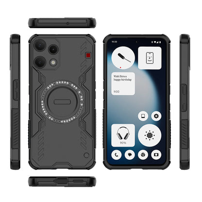 Θήκη για Nothing Phone (3a) Lite, Techsuit, ArmorMag, Μαύρη