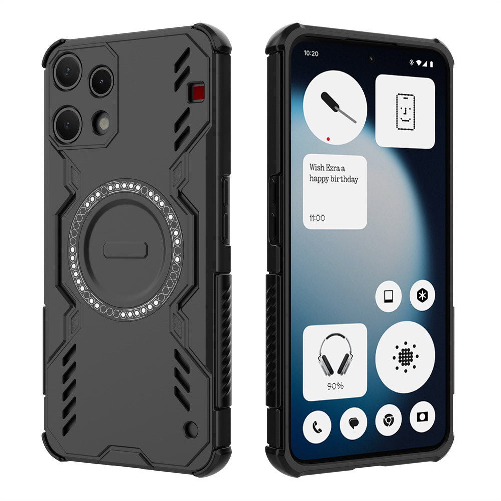 Θήκη για Nothing Phone (3a) Lite, Techsuit, ArmorMag, Μαύρη