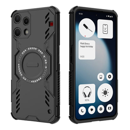 Θήκη για Nothing Phone (3a) Lite, Techsuit, ArmorMag, Μαύρη