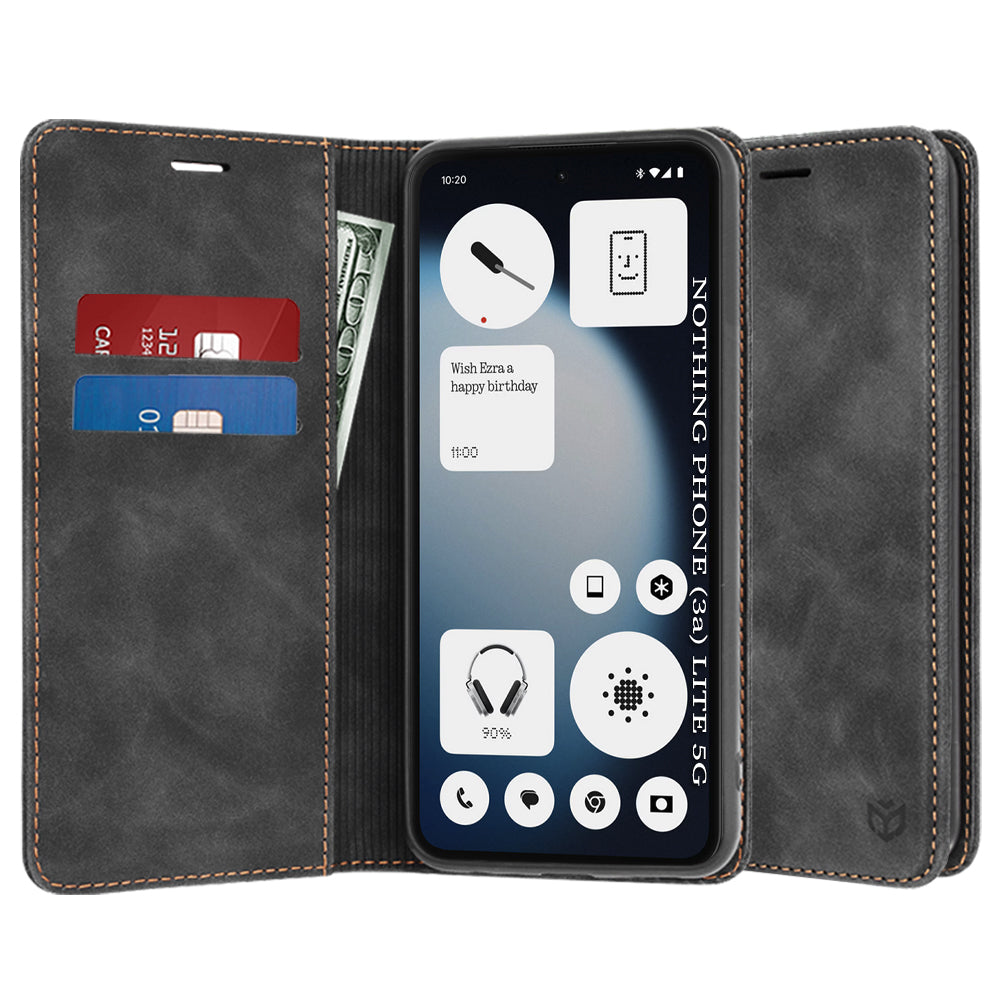 Θήκη για Nothing Phone (3a) Lite, Techsuit, Confy, Μαύρη