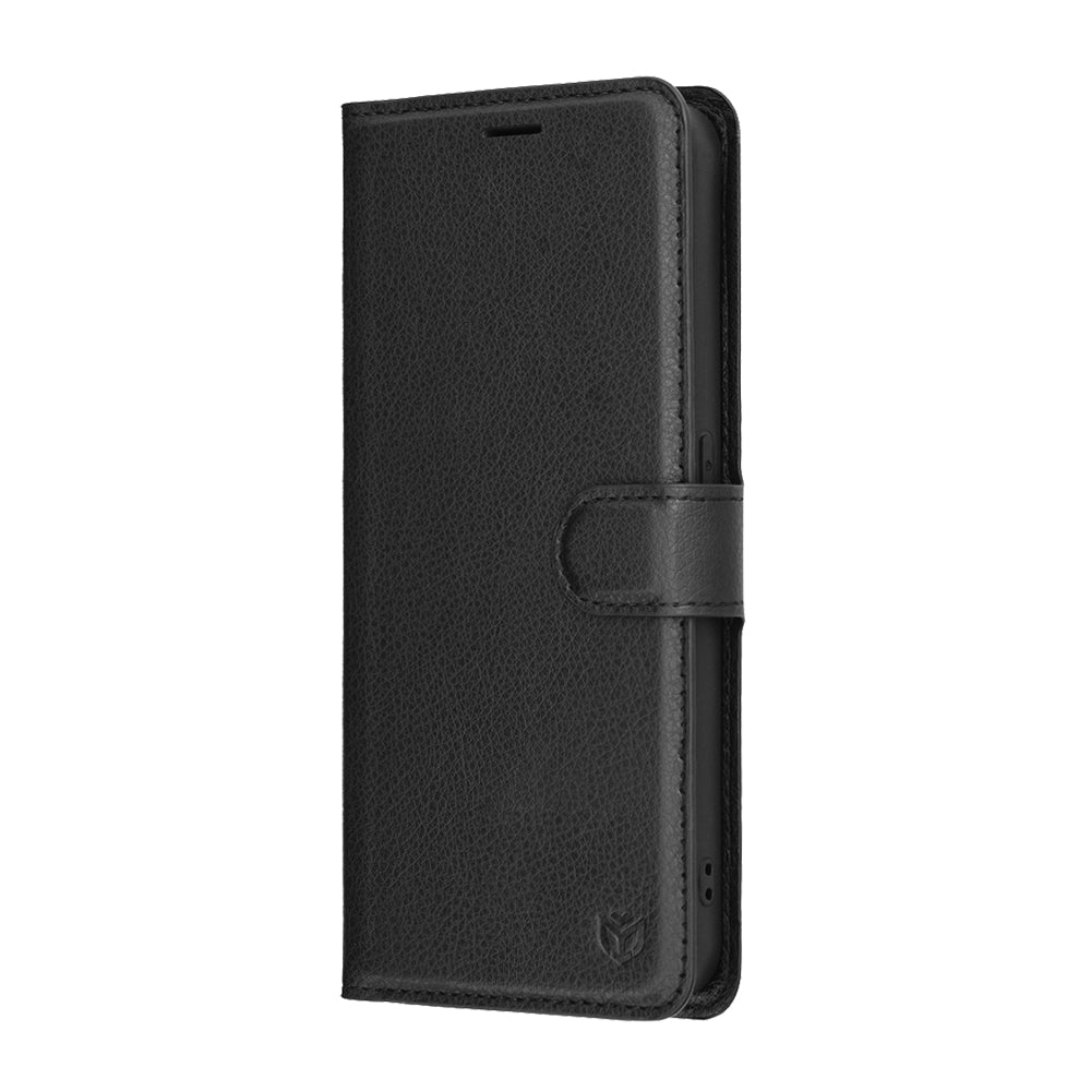 Θήκη για Nothing Phone (3a) Lite, Techsuit, Leather Folio, Μαύρη