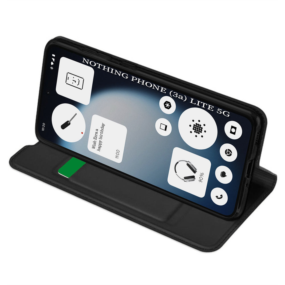 Θήκη για Nothing Phone (3a) Lite, Techsuit, Magskin Book, Μαύρη