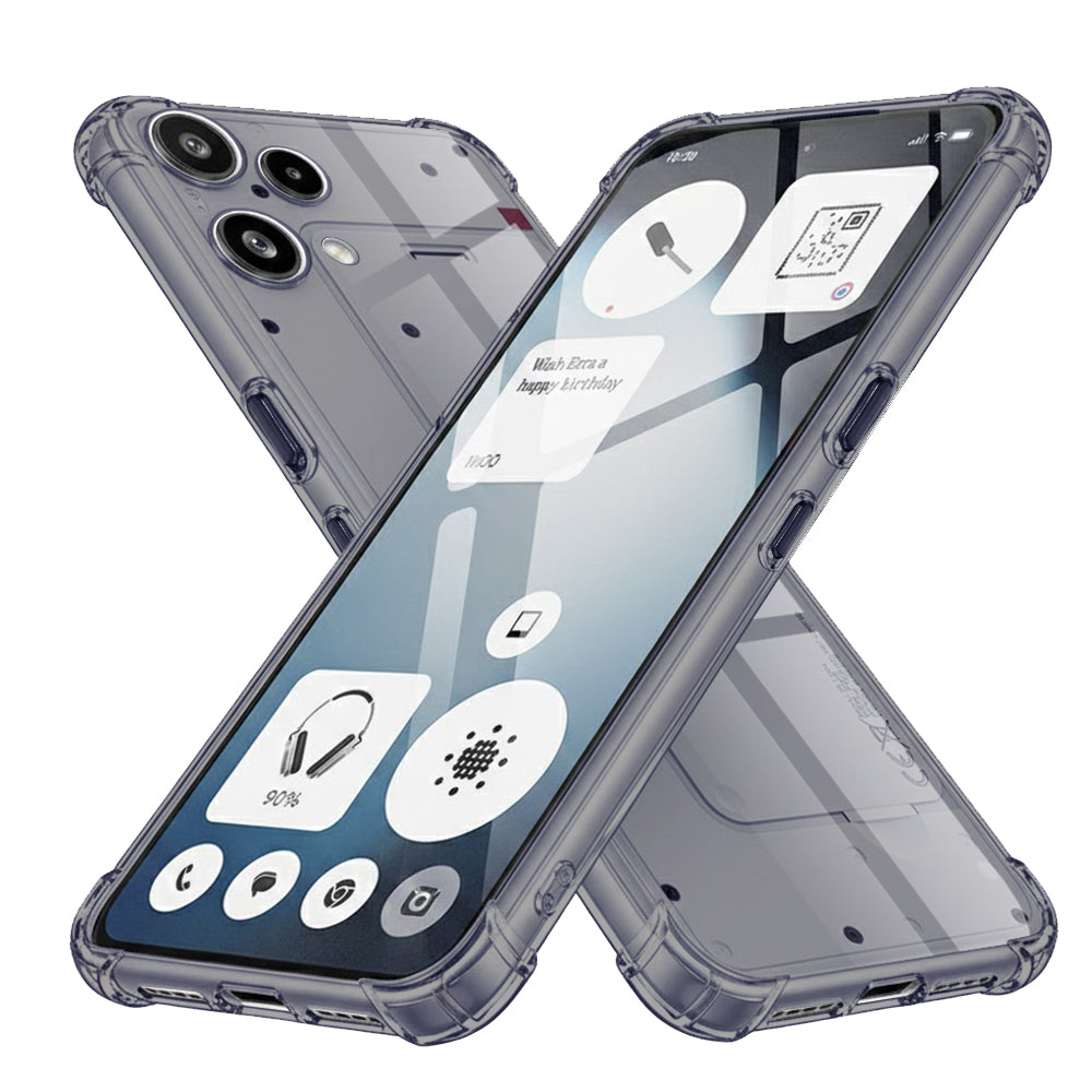 Θήκη για Nothing Phone (3a) Lite, Techsuit, Shockproof Clear, Μαύρη