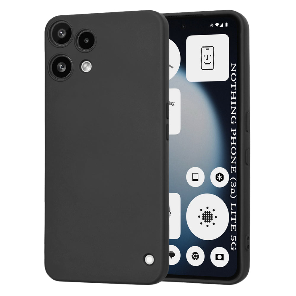 Θήκη για Nothing Phone (3a) Lite, Techsuit, SoftFlex, Μαύρη
