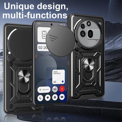 Θήκη για Nothing Phone (3a) Pro, Techsuit, CamShield, Μπλε