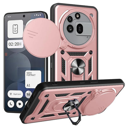 Θήκη για Nothing Phone (3a) Pro, Techsuit, CamShield, Ροζ