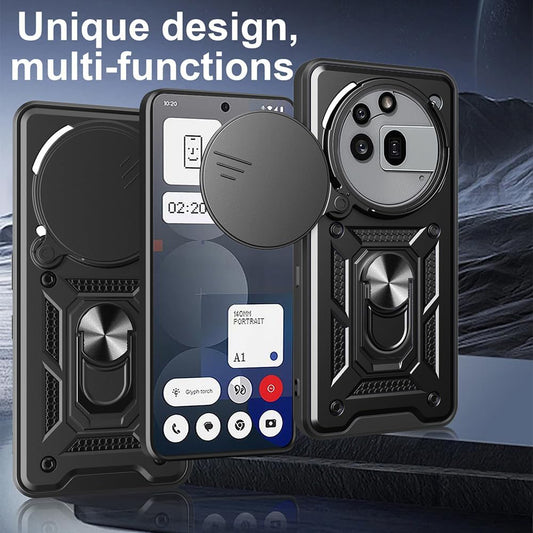 Θήκη για Nothing Phone (3a) Pro, Techsuit, CamShield, Ροζ