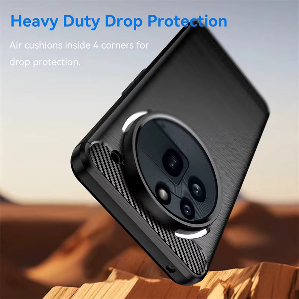 Θήκη για Nothing Phone (3a) Pro, Techsuit, Carbon, Μαύρο