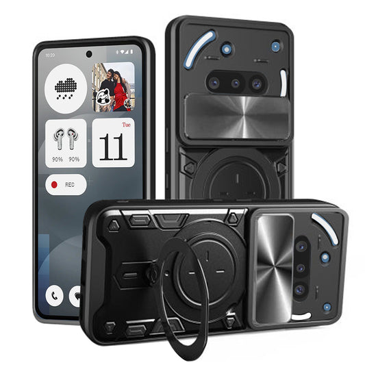 Θήκη για Nothing Phone (3a), Techsuit, CamGuard Pro, Μαύρο