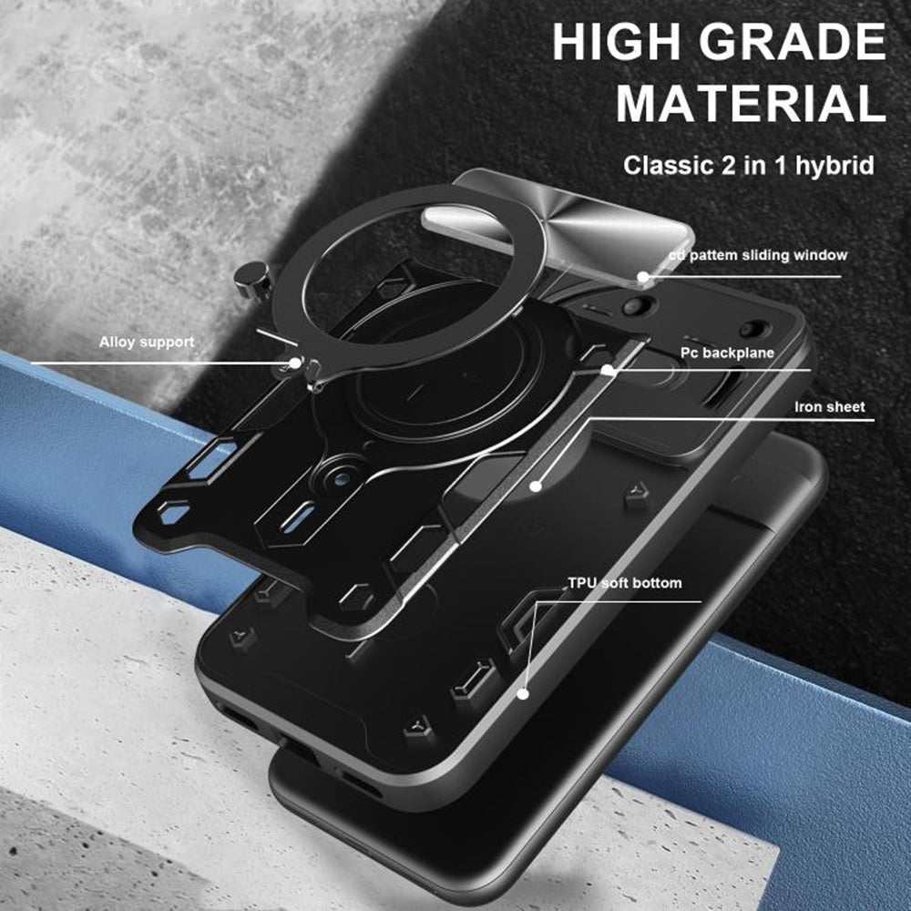 Θήκη για Nothing Phone (3a), Techsuit, CamGuard Pro, Μαύρο