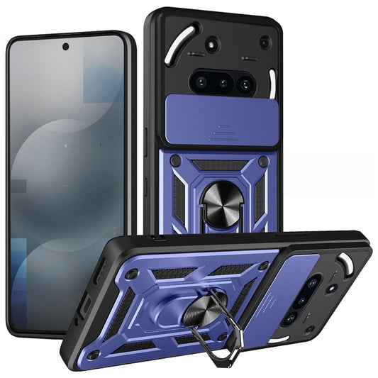 Θήκη για Nothing Phone (3a), Techsuit, CamShield, Μπλε